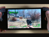 Una captura de pantalla de Fallout 4 funcionando en una Nintendo Switch 2