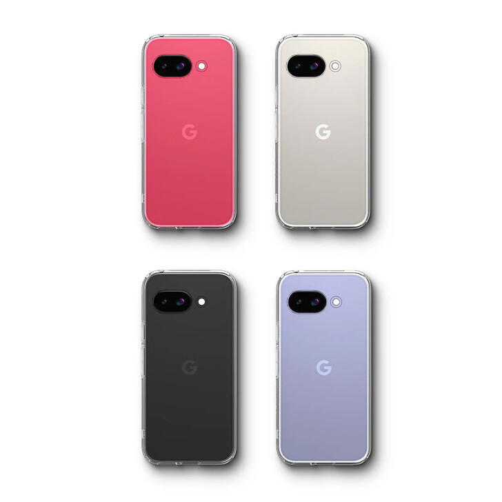 Colores del Pixel 9a filtrados por Spigen (Fuente de la imagen: Spigen)