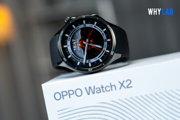 El Oppo Watch X2 también estará disponible en negro. (Fuente de la imagen: WHYLAB)