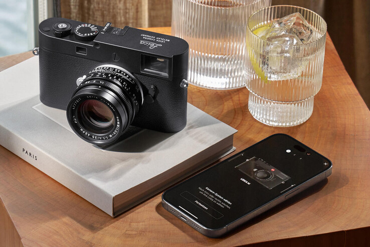 La aplicación para smartphone Leica FOTOS puede controlar la Leica M11-D a distancia y permite a los fotógrafos ver y subir fotos. (Fuente de la imagen: Leica)