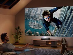 El televisor láser PL2 de Hisense se lanzará en Europa en agosto. (Fuente de la imagen: Hisense)