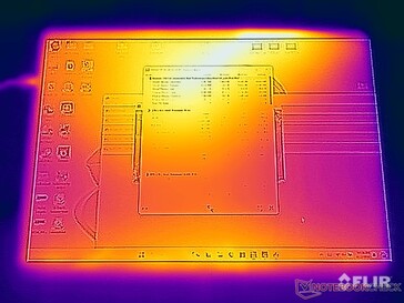 Prueba de tensión de temperaturas superficiales (frente)