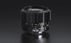 El nuevo objetivo Voigtlander NOKTON 55 mm SLIIs parece sacado de una cámara réflex de los años 80. (Fuente de la imagen: Cosina)