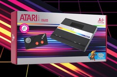 La Atari 7800+ viene con un juego gratuito en la caja. (Fuente de la imagen: Atari).