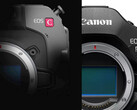 La anunciada cámara de cine de Canon parece que presenta algunas actualizaciones similares a la EOS R1. (Fuente de la imagen: Canon - editado)