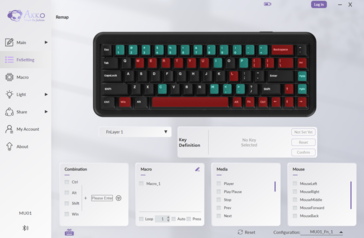 Con el controlador en la nube Akko, puede configurar los botones FN, reasignar teclas, añadir macros, nuevos accesos directos y combinaciones (Fuente de la imagen: Abhinav Fating / Notebookcheck)