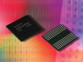 Una imagen de los chips de memoria GDDR5 extraída del dossier de prensa de SK Hynix