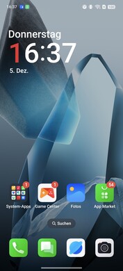 ColorOS 15: Pantalla de inicio