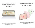 Ha aparecido en Internet nueva información sobre el Huawei MatePad Air y el MatePad Pro (fuente de la imagen: Huawei)