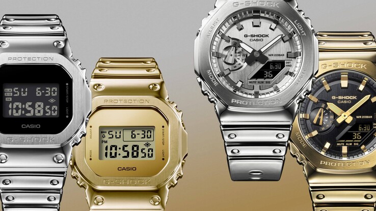 Casio ha lanzado cuatro nuevos relojes Fine Metallic en EE.UU. (Fuente de la imagen: Casio)