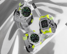 De izquierda a derecha, el Casio G-Shock GA-B001MW-8A, GA-2300MW-8A, GD-B500MW-8. (Fuente de la imagen: Casio)