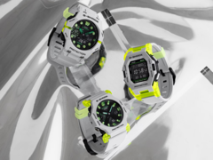 De izquierda a derecha, el Casio G-Shock GA-B001MW-8A, GA-2300MW-8A, GD-B500MW-8. (Fuente de la imagen: Casio)