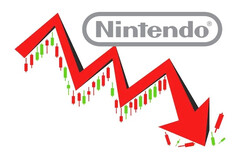 La cotización de las acciones de Nintendo se desplomó tras la desigual acogida del anuncio de la Switch 2. (Fuente de la imagen: Nintendo y FreePik.com, con modificaciones)