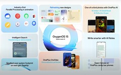 A pesar del nombre del evento de anuncio, OxygenOS 15 aporta mucho más que nuevas funciones de IA a los teléfonos OnePlus. (Fuente de la imagen: OnePlus en YouTube)