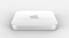 El Mac mini de nueva generación y el soporte del iMac comparten un diseño similar. (Fuente de la imagen: Jon Prosser &amp;amp; Ian Zelbo)