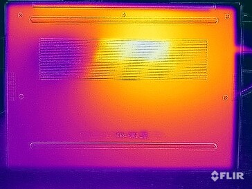 Prueba de tensión de temperaturas superficiales (abajo)