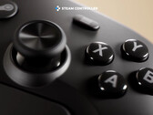 Primer plano del Steam Controller (2026)