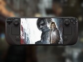 Imagen promocional de Resident Evil Requiem en una cubierta de Steam.