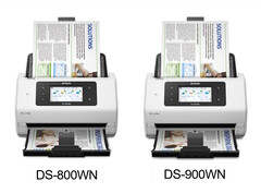 Epson lanza los rápidos escáneres de documentos empresariales DS-800WN y DS-900WN EdgeLink. (Fuente de la imagen: Epson)