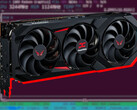 AMD Radeon RX 9070 XT en la pantalla de resultados de overclock