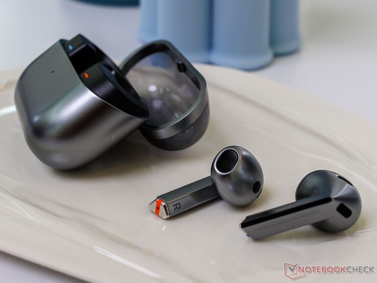 Samsung Galaxy Buds 3 Plata (imagen vía Notebookcheck)