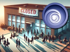 Ubisoft planea despedir a 185 empleados y cerrar el estudio de Leamington. (Fuente de la imagen: DallE3)