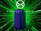 Se muestra un banner de la consola Xbox Project Helix