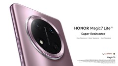 El Honor Magic7 Lite cuenta con un chipset Snapdragon 6 Gen 1 (Fuente de la imagen: Honor)