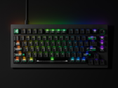 El teclado para juegos Lemokey L5 HE 8K (Cyber colorway, negro y verde en la imagen) cuenta con interruptores magnéticos de efecto Hall y una frecuencia de sondeo y exploración de 8000 Hz. (Fuente de la imagen: Lemokey)