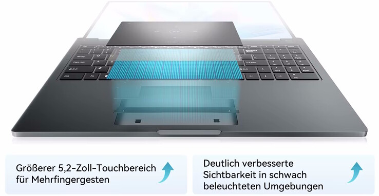 Incluye un gran panel táctil (Fuente de la imagen: Blackview)