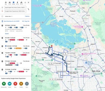 Esto le llevará al menos 90 minutos en transporte público y algo de trabajo de campo.