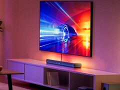 La Apollo S80 es una barra de sonido con subwoofer y luces LED (Fuente de la imagen: Ultimea)