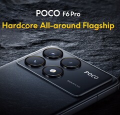 El Poco F6 Pro se lanza el 23 de mayo. (Fuente: Poco)