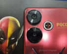 El Xiaomi POCO x Deadpool x Wolverine Special Limited Edition parece tener un acabado rojo metálico. (Fuente: Yogesh Brar en X/Twitter)