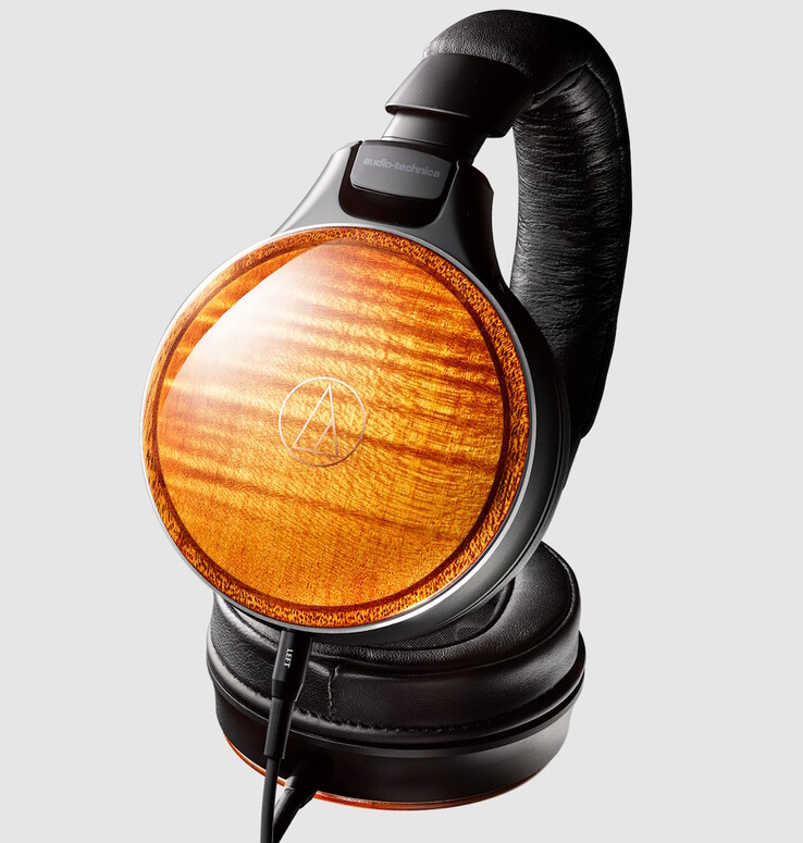Los auriculares de madera ATH-WB LTD utilizan caoba, arce y nogal para crear un sonido cálido y detallado. (Fuente: A-T)