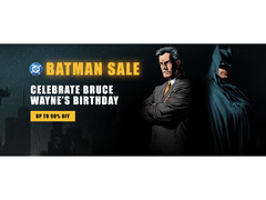 La imagen de portada de la venta de Warner Bros. y DC Batman en Steam con Bruce Wayne y Batman (Fuente de la imagen: Steam)