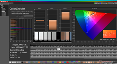 ColorChecker antes de la calibración