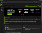 Nvidia GeForce Game Ready Driver 566.03 descargándose en la aplicación Nvidia (Fuente de la imagen: Propia)