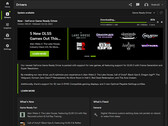 Nvidia GeForce Game Ready Driver 566.03 descargándose en la aplicación Nvidia (Fuente de la imagen: Propia)