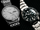 Un Citizen y un reloj Seiko