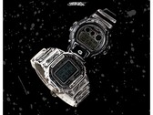Casio y Joshua Vides dan a los relojes G-Shock un llamativo cambio de imagen de cómic. En la imagen: DW-5600JV-7 (derecha) y DW-6900JV-1 (izquierda)