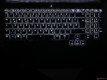 Iluminación del teclado