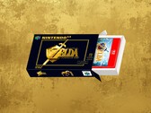 Se muestra la caja del juego de N64 incluida como bonificación por reservar el remake de Zelda: Ocarina of Time