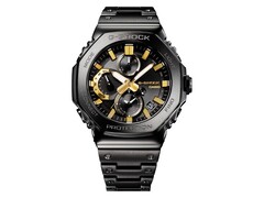 El Casio G-SHOCK GMC-B2100ZE-1A con detalles en negro y dorado. (Fuente de la imagen: Casio)