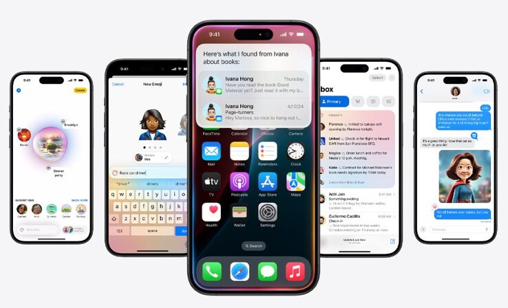 Apple Inteligencia es Apple's tomar en smartphone AI-integración. (Fuente de la imagen: Apple)