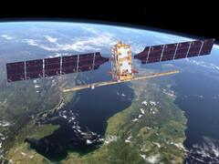 Los satélites como Sentinel-1 necesitan un suministro fiable de energía eléctrica (Fuente de la imagen: ESA/Mlabspace)