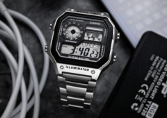 El Casio AE-1200WHD-1AV, que sólo es 13 $ más caro que el AE-1200WH-1A básico debido a los elementos metálicos. (Fuente de la imagen: MTR Watches)