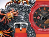 Los relojes de colaboración Galápagos x G-Shock de Casio (GA-B2100DF-4A en la imagen) llegan al Reino Unido. (Fuente de la imagen: Casio)