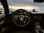 Cuadro de instrumentos del Porsche Taycan E-Shift de 2027.