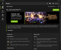 GeForce Notas de actualización del controlador Game Ready 565.90 en la aplicación de Nvidia (Fuente de la imagen: Propia)